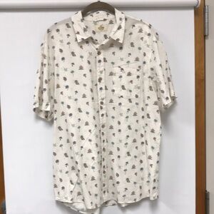 Marine Layer Trippy Icon Short Sleeve Button Up